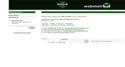 Desktop Screenshot of mail.digis.net